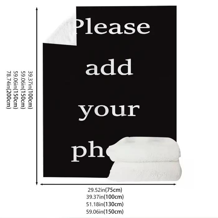 Couverture polaire en flanelle numérique personnalisée