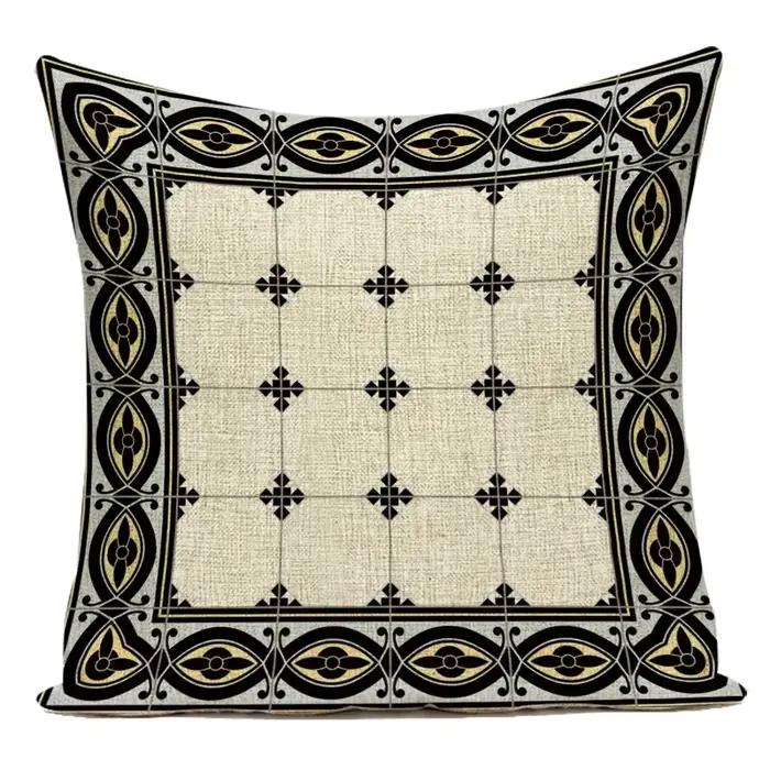 Housse de coussin décorative en Polyester