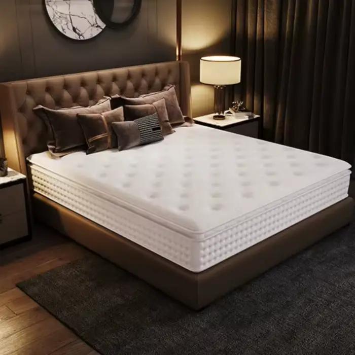 Matelas double 180x200, matelas individuels en éponge, matelas de luxe pour chambre à coucher, minimalistes, confortables, accessoires de meubles