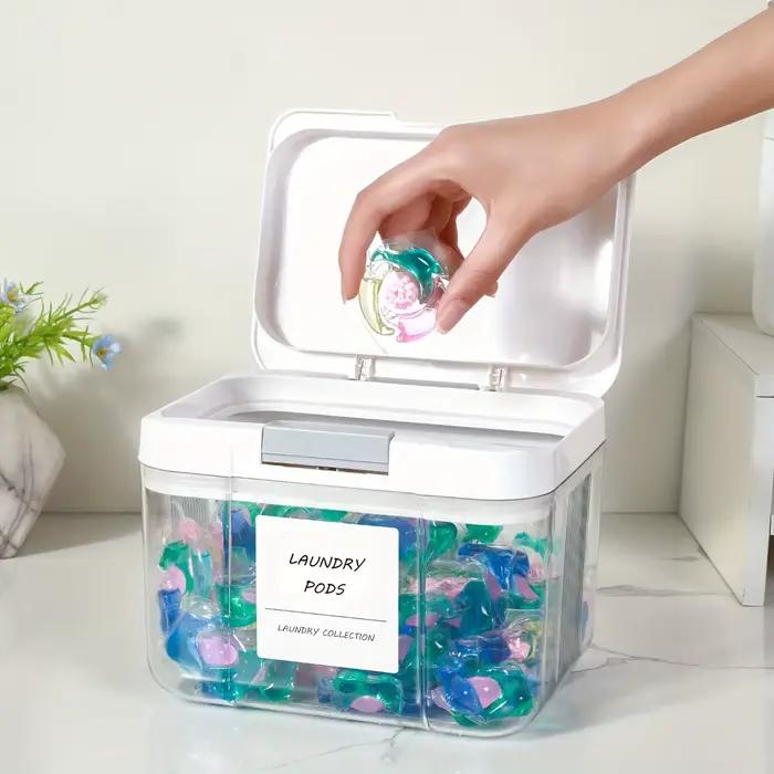 Porte-dosette à linge avec couvercle