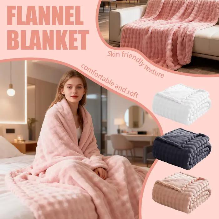 Couverture en fausse fourrure