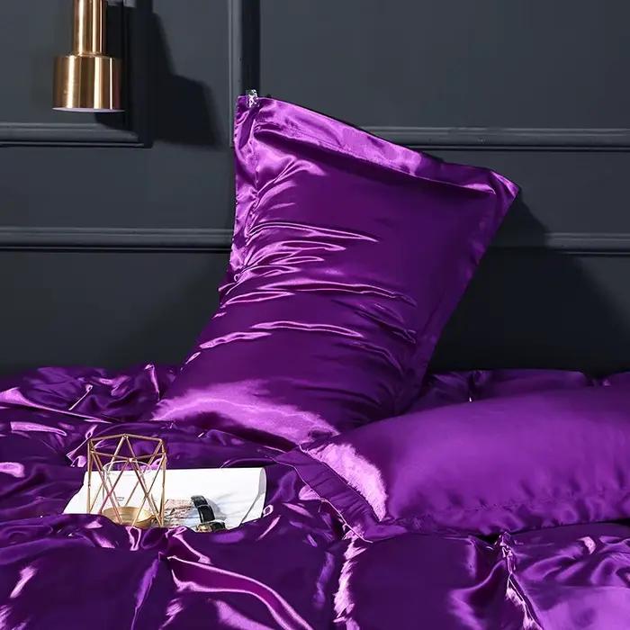 Housse de coussin en soie de mûrier imprimé léopard