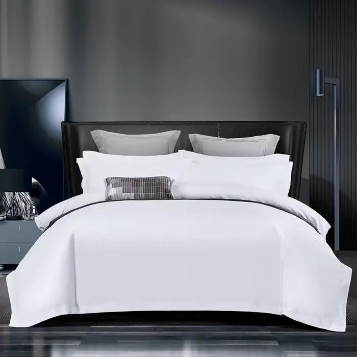 Parure de lit simple pour hôtels 5 étoiles