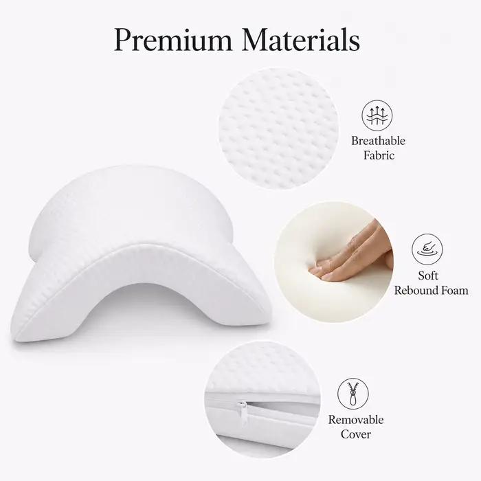 Oreiller de sommeil en mousse à mémoire de forme à récupération lente