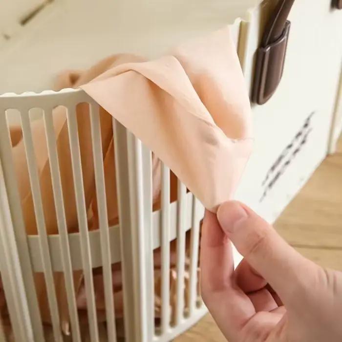 Grand panier à linge mural pliable