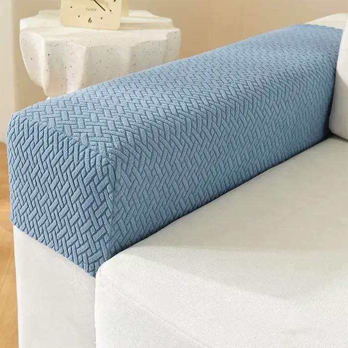 Housse de protection moderne pour accoudoir de canapé