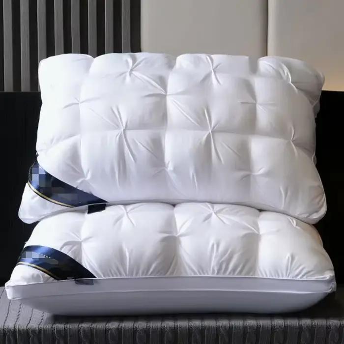 Oreillers confortables pour dormir, oreiller de sommeil de haute qualité, oreiller de cou pour sommeil profond, n'effondre pas, oreiller d'hôtel 48x74cm