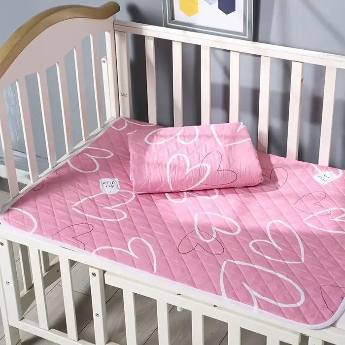 Coussin de protection de lit épais lavable et réutilisable – Protecteur de matelas durable de qualité médicale pour