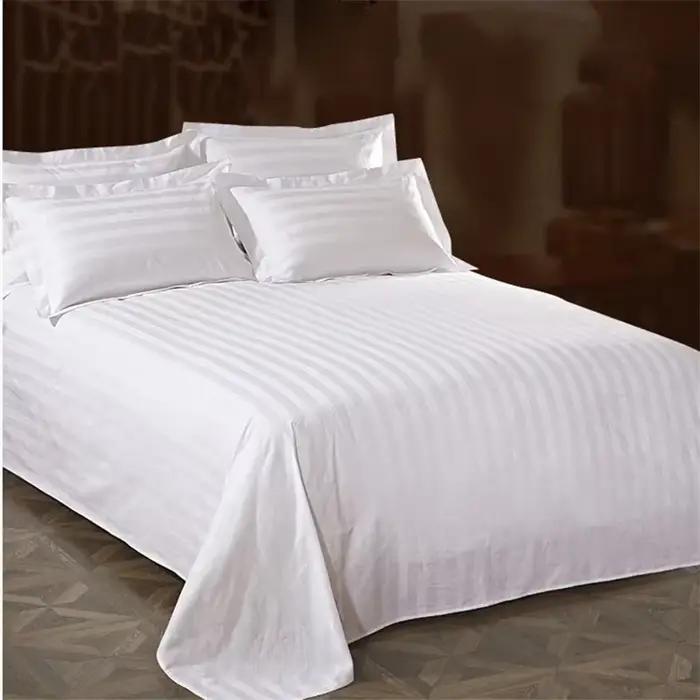 Draps de lit confortables 100 % coton de style hôtel