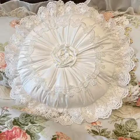 Oreiller brodé de Style cour française