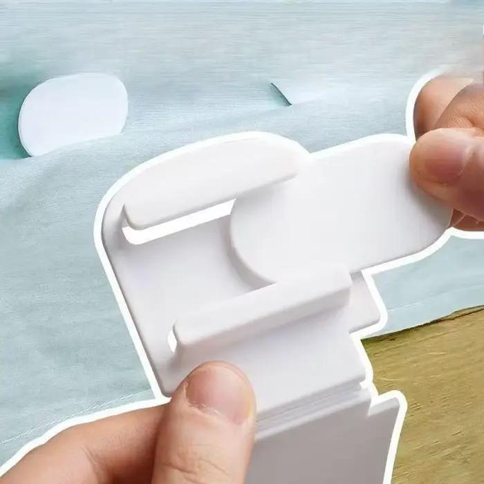 Lot de 4/8 attaches pliables pour draps de lit