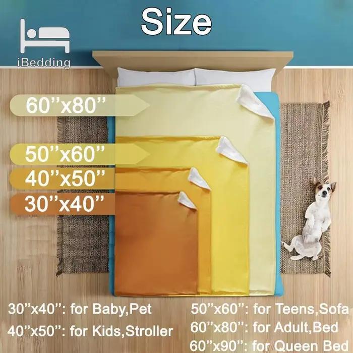 Couverture de jet tissée personnalisée