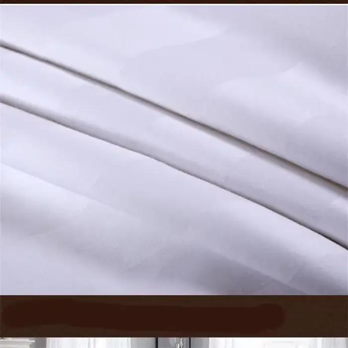 Draps de lit confortables 100 % coton de style hôtel