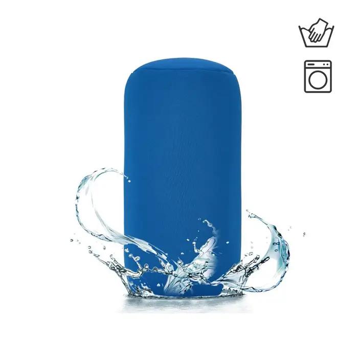 Oreiller Cylindrique Micro Mini Microbilles, Coussin Dos, Oreiller Roulant, Tête QuestionTravel, Décoration Lit, 30cm x 16cm