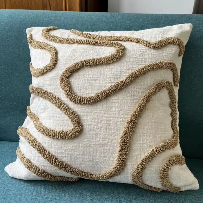 Junwell – coussin nordique en Chenille