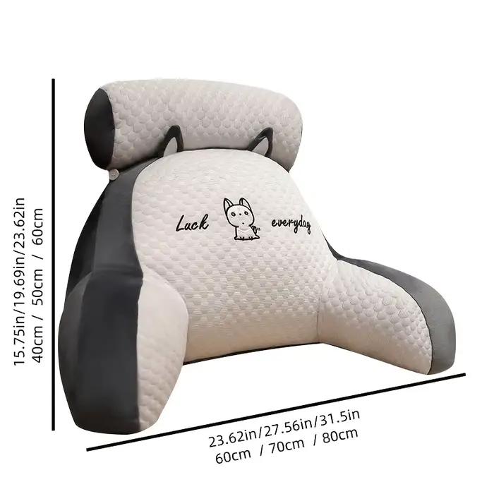 Coussin de soutien ergonomique pour le dos, coussin confortable pour lit, canapé, chaise de bureau, décoration intérieure, lecture, cadeau idéal