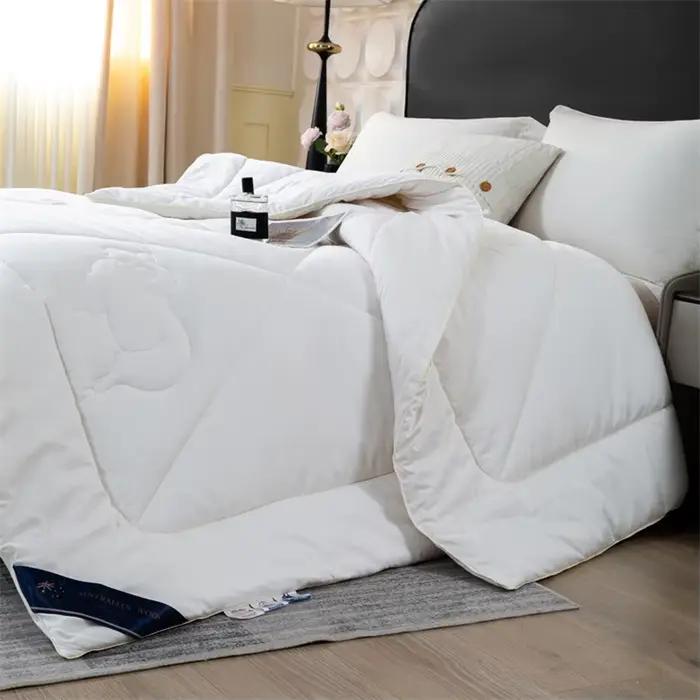Couette en laine de luxe cinq étoiles hôtel chaud Double simple King Queen taille