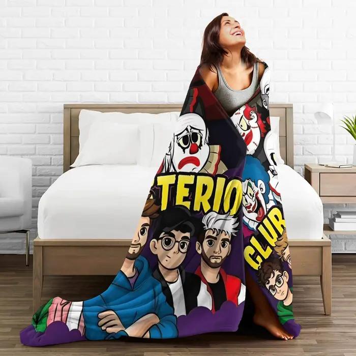 Fede v-vigevani literie lances Club Misterios couvre-lit en flanelle pour canapé-lit rue tendance canapé-lit couverture