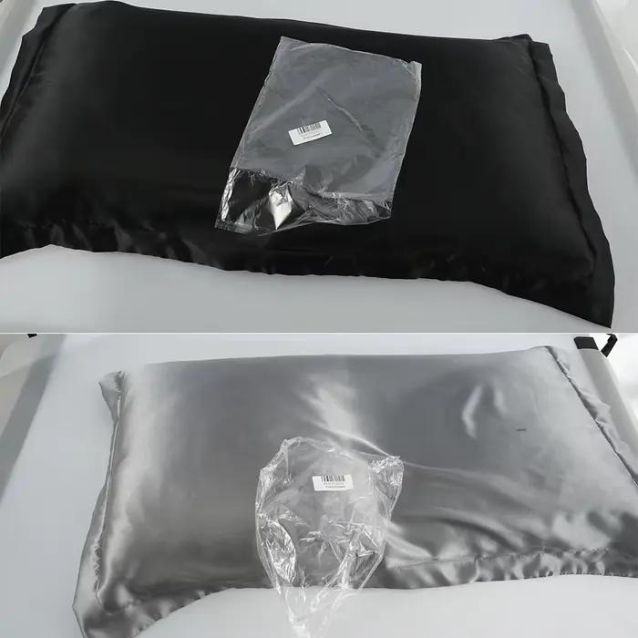 2 pièces 100% taie d'oreiller en soie de mûrier