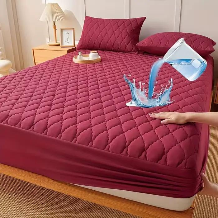 Protège-matelas à ultrasons - Housse de matelas épaisse à couverture intégrale