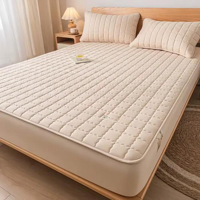 Juste de matelas imperméable hypoallergénique de classe A, housse de protection, housse matelassurera anti-favorable pour un environnement de sommeil sain