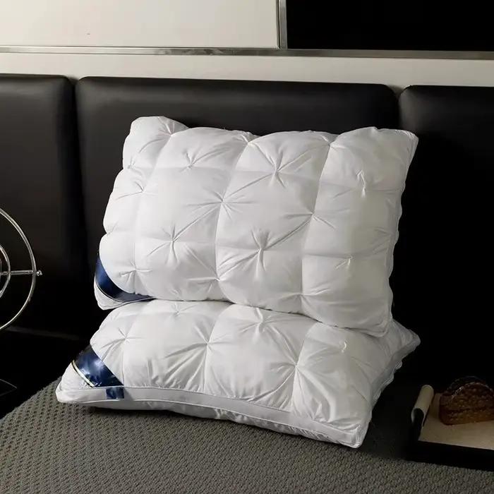 Oreillers confortables pour dormir, oreiller de sommeil de haute qualité, oreiller de cou pour sommeil profond, n'effondre pas, oreiller d'hôtel 48x74cm