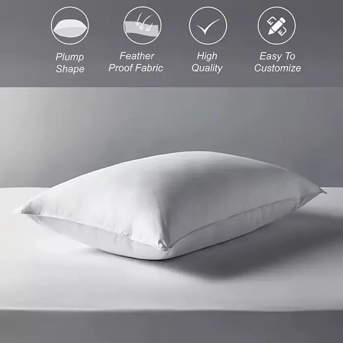 Oreiller en duvet de coton de haute qualité