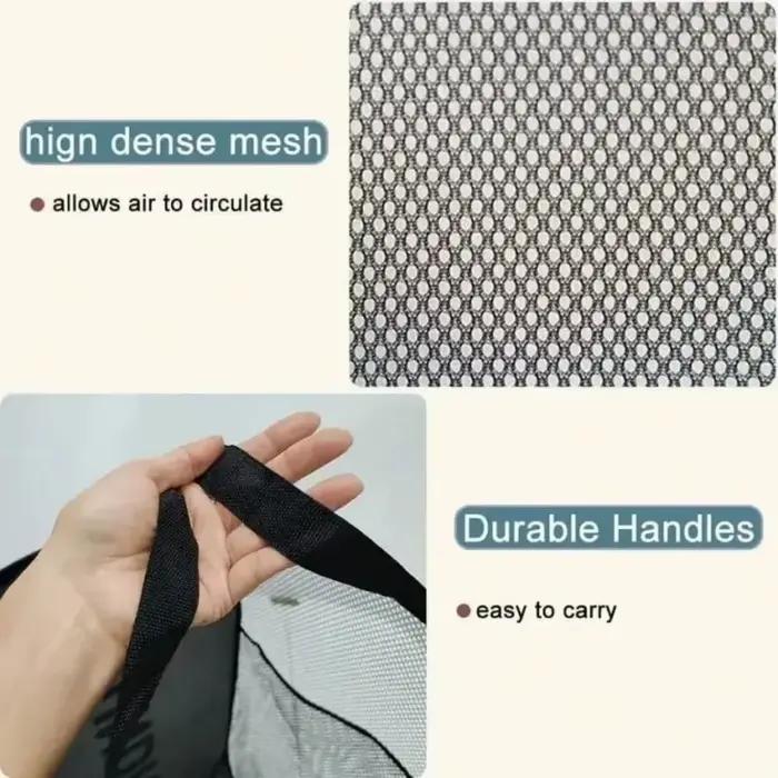 Panier à linge pliable, boîtes de rangement portables pour vêtements sales, panier à linge respirant et peu encombrant pour la salle de bain et la maison
