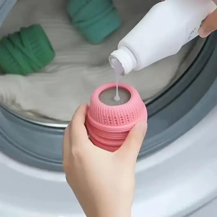 Balle de lavage essentielle pour machine à laver