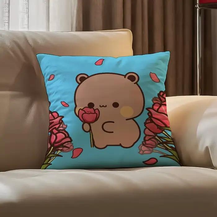 P-Panda Bubu et Dudu taie d'oreiller Anti-poussière