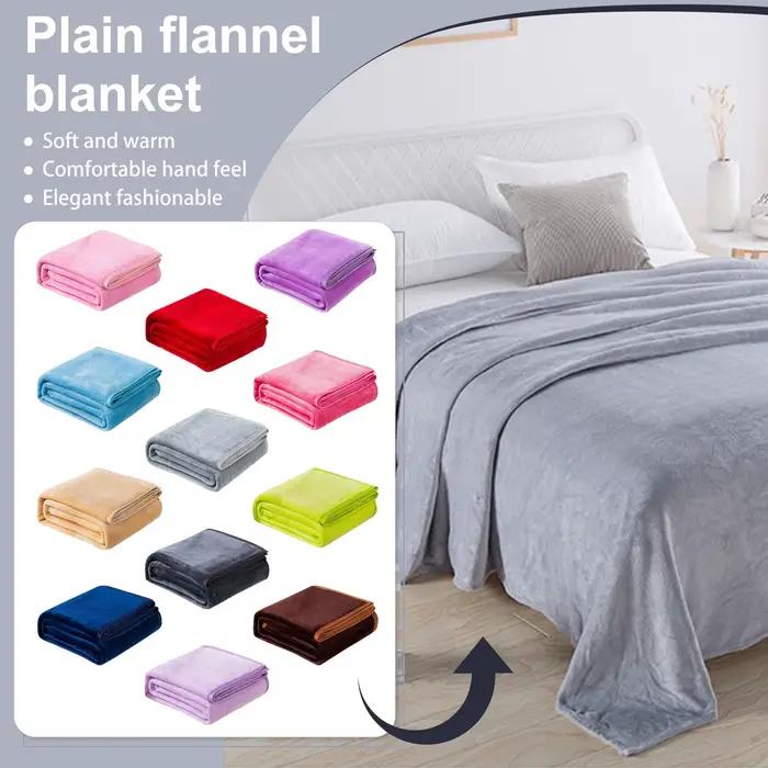 Couverture polaire Extra douce et chaude pour lit flou
